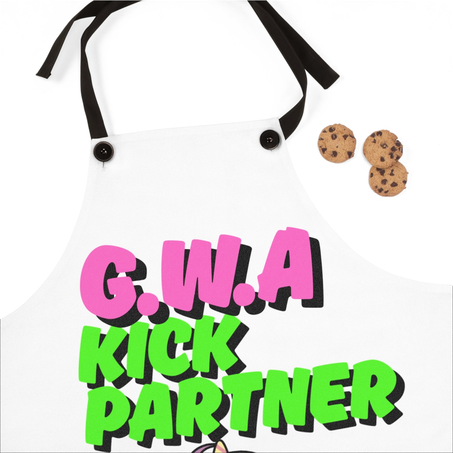 Fun Unicorn Apron - G.W.A. Kick Partner Cooking with Ash! Cooking and Baking