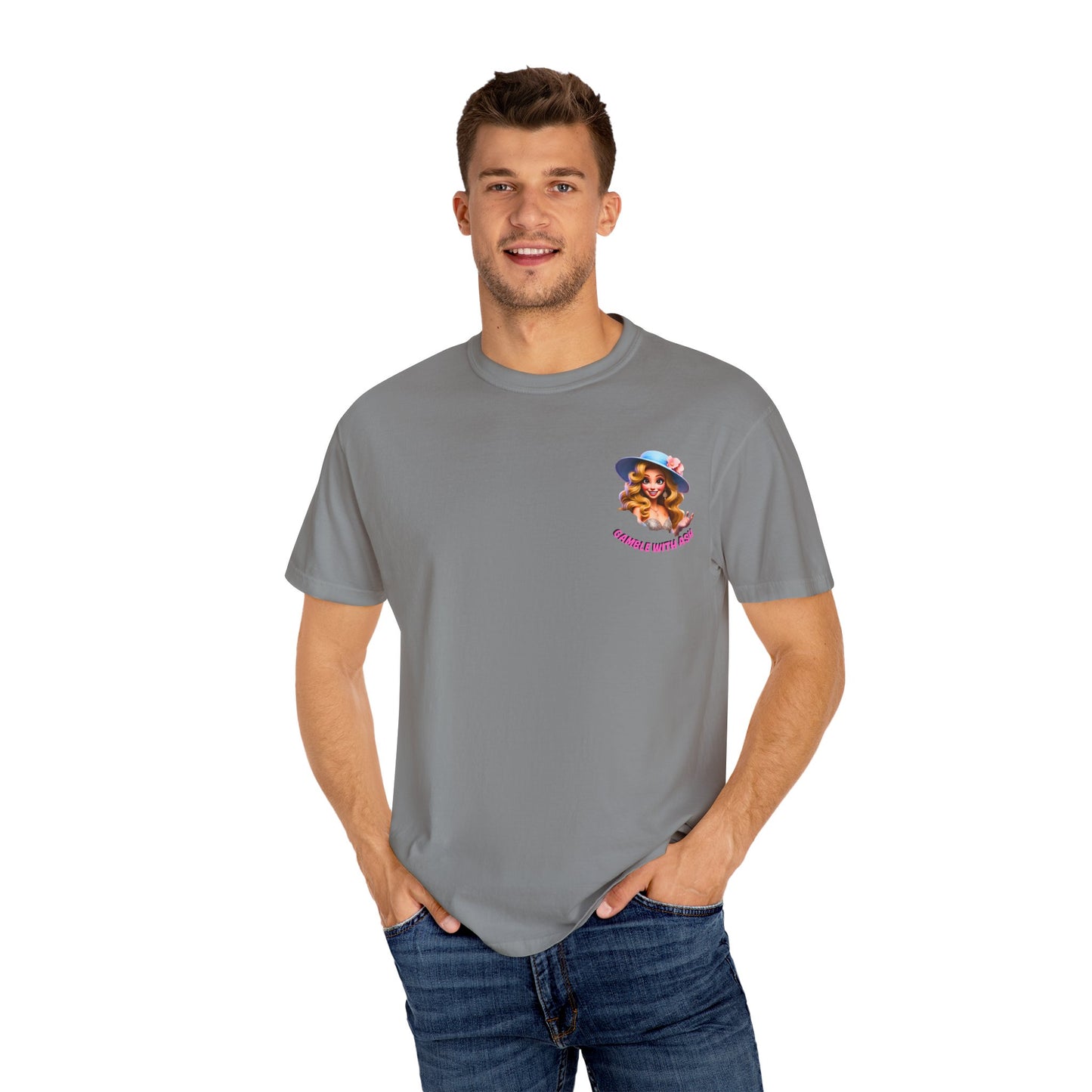 Gamble With Ash Unisex  T-Shirt - Love and Positivity Unicorn Design