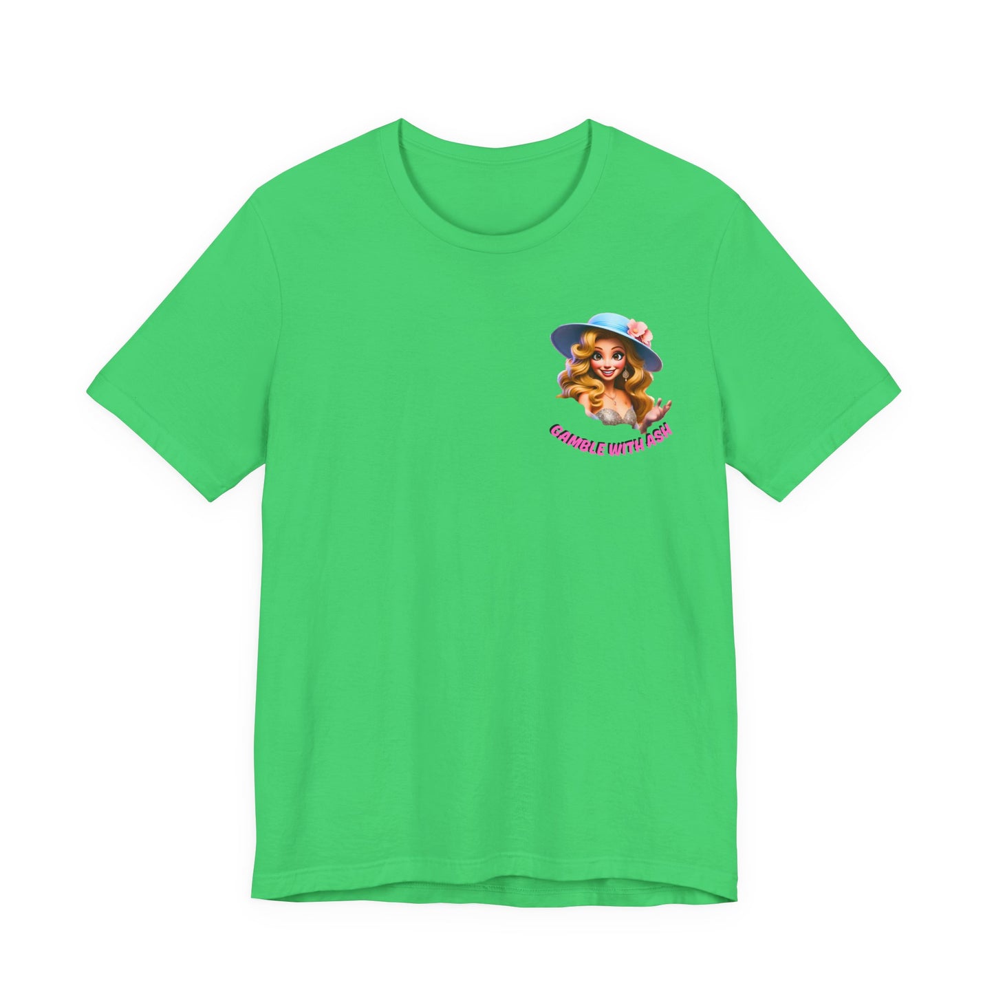 Gamble With Ash Inspirational Tee - Positive Vibes Unisex  Sleeve T-Shirt Rise Up