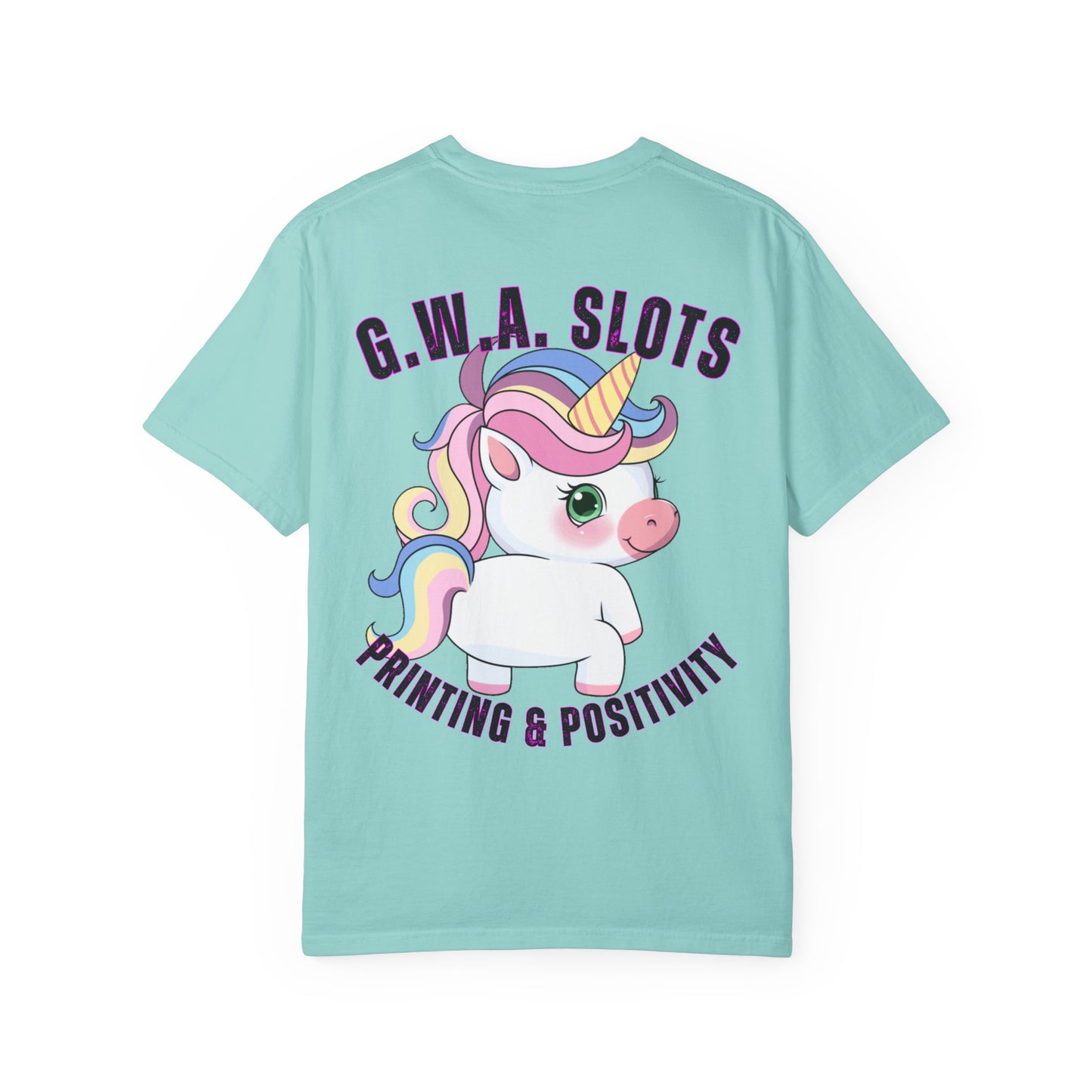 GWA Slots Printing and  Unicorn Work