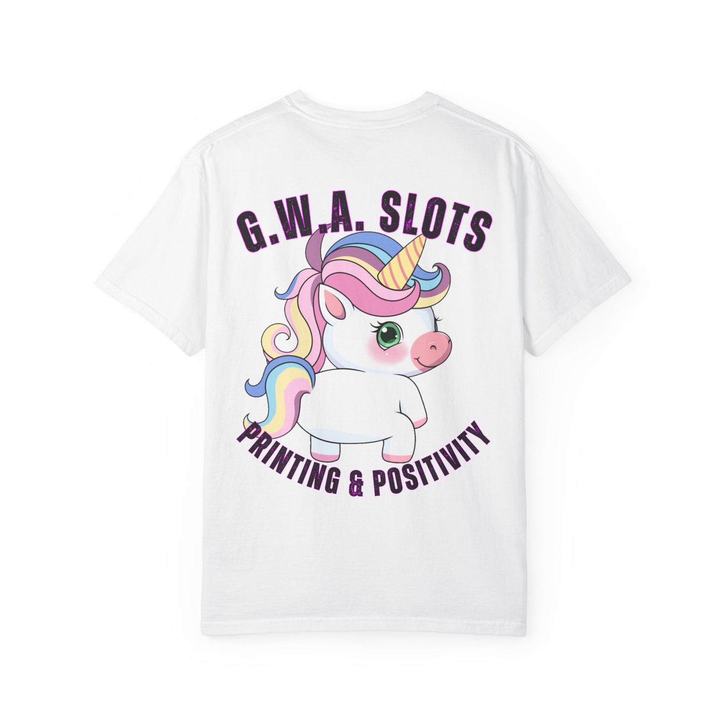 GWA Slots Printing and  Unicorn Work