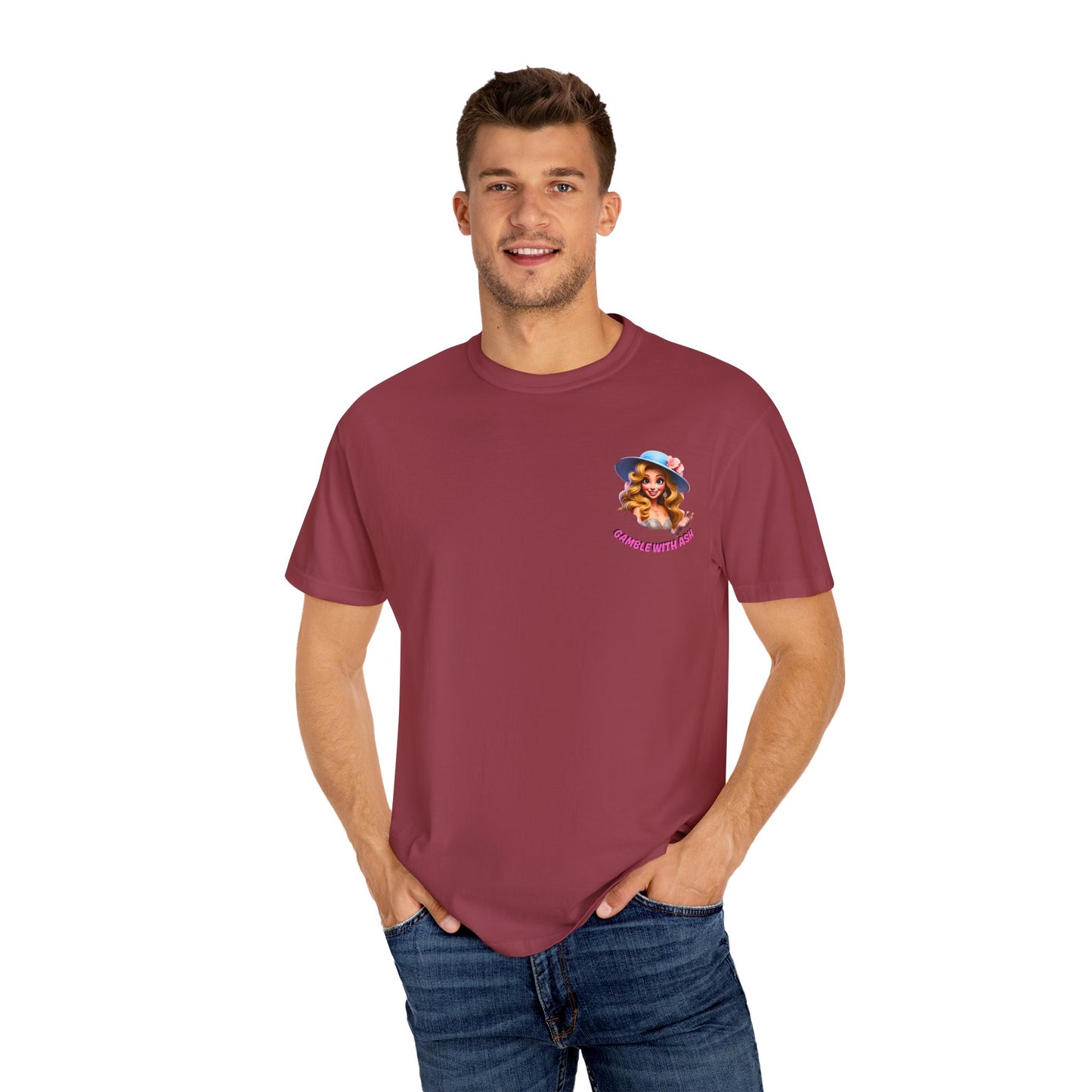 Gamble With Ash Unisex  T-Shirt - Love and Positivity Unicorn  Rave Design