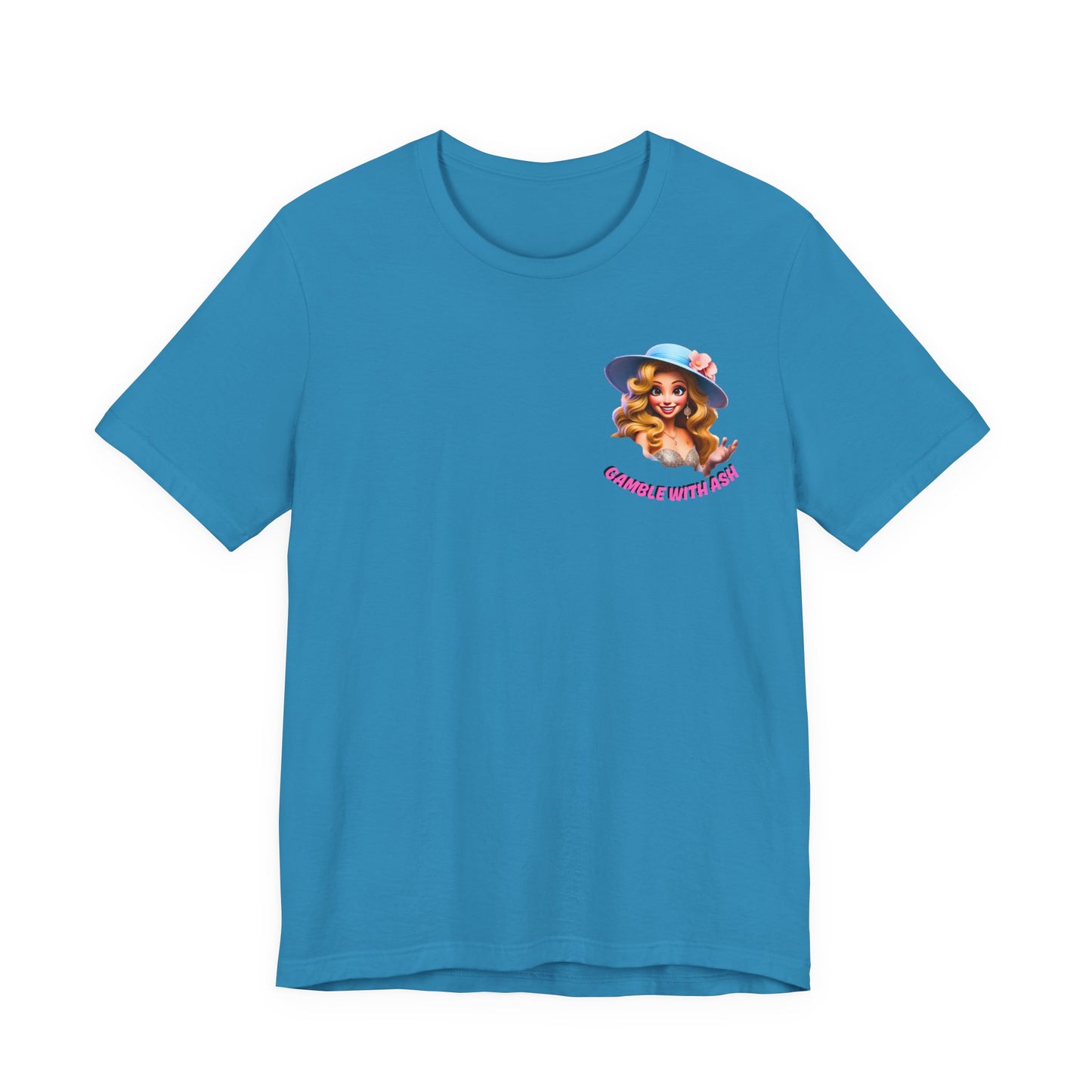 Gamble With Ash Inspirational Tee - Positive Vibes Unisex  Sleeve T-Shirt Rise Up