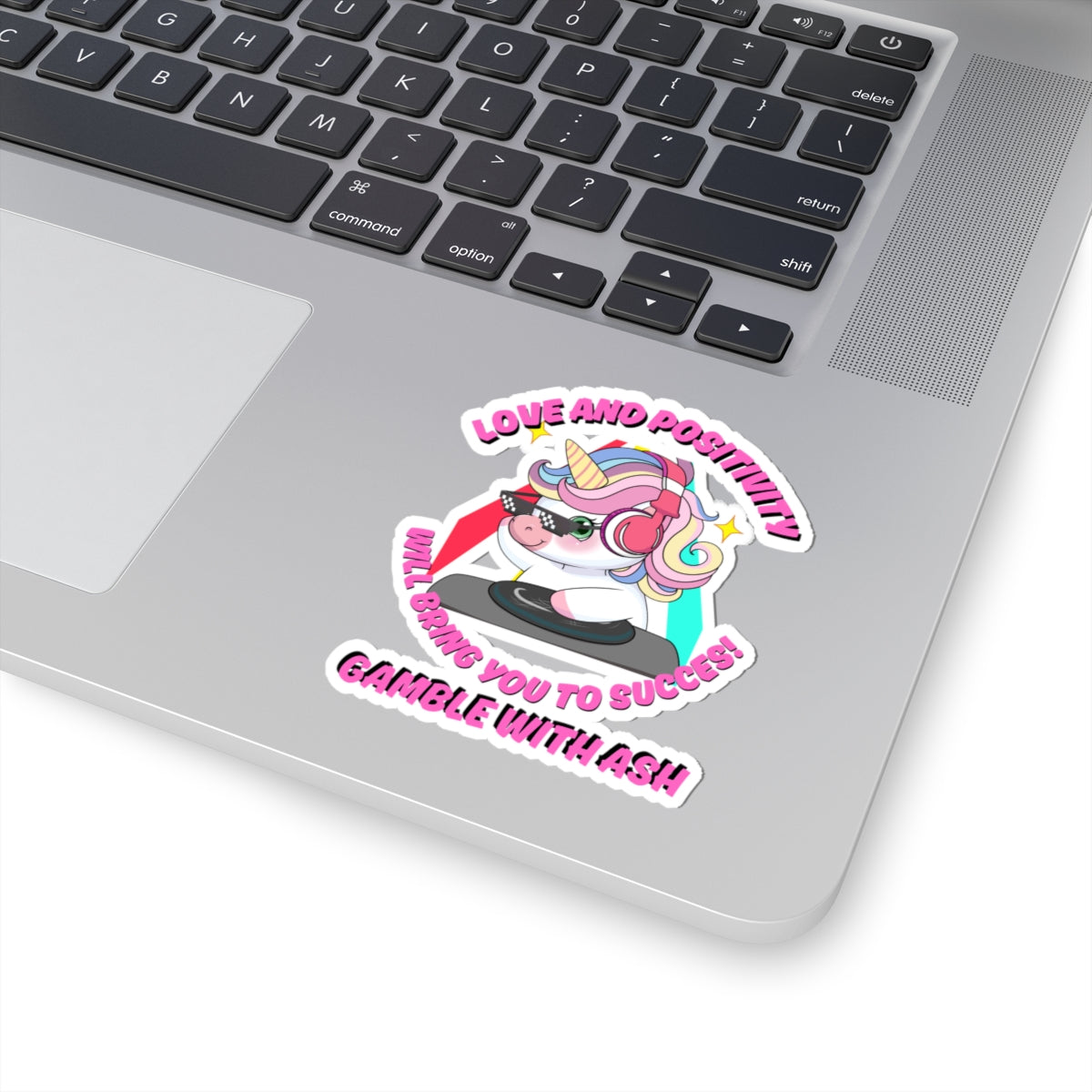 GWA Unicorn Stickers - "Love and Positivity" for Success