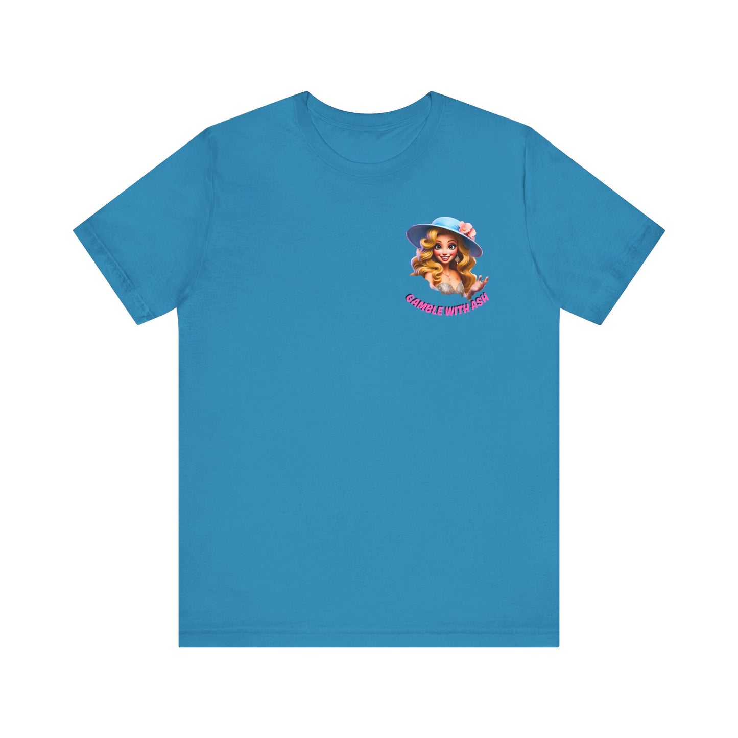 Gamble With Ash Inspirational Tee - Positive Vibes Unisex  Sleeve T-Shirt Rise Up
