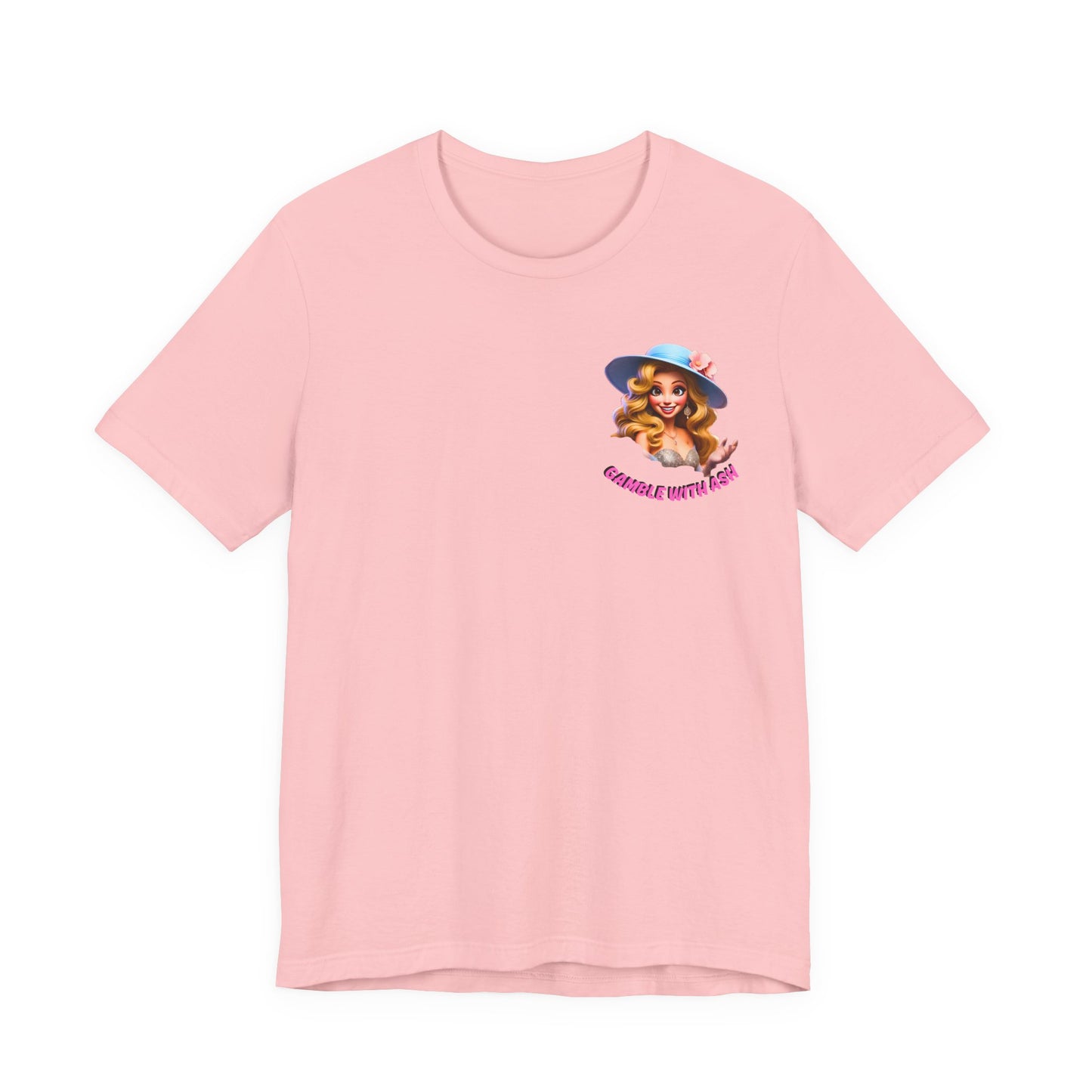 Gamble With Ash Inspirational Tee - Positive Vibes Unisex  Sleeve T-Shirt Rise Up