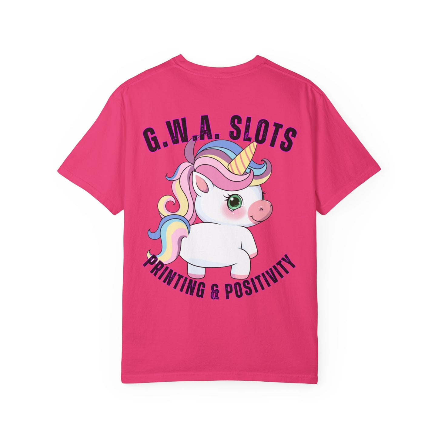 GWA Slots Printing and  Unicorn Work