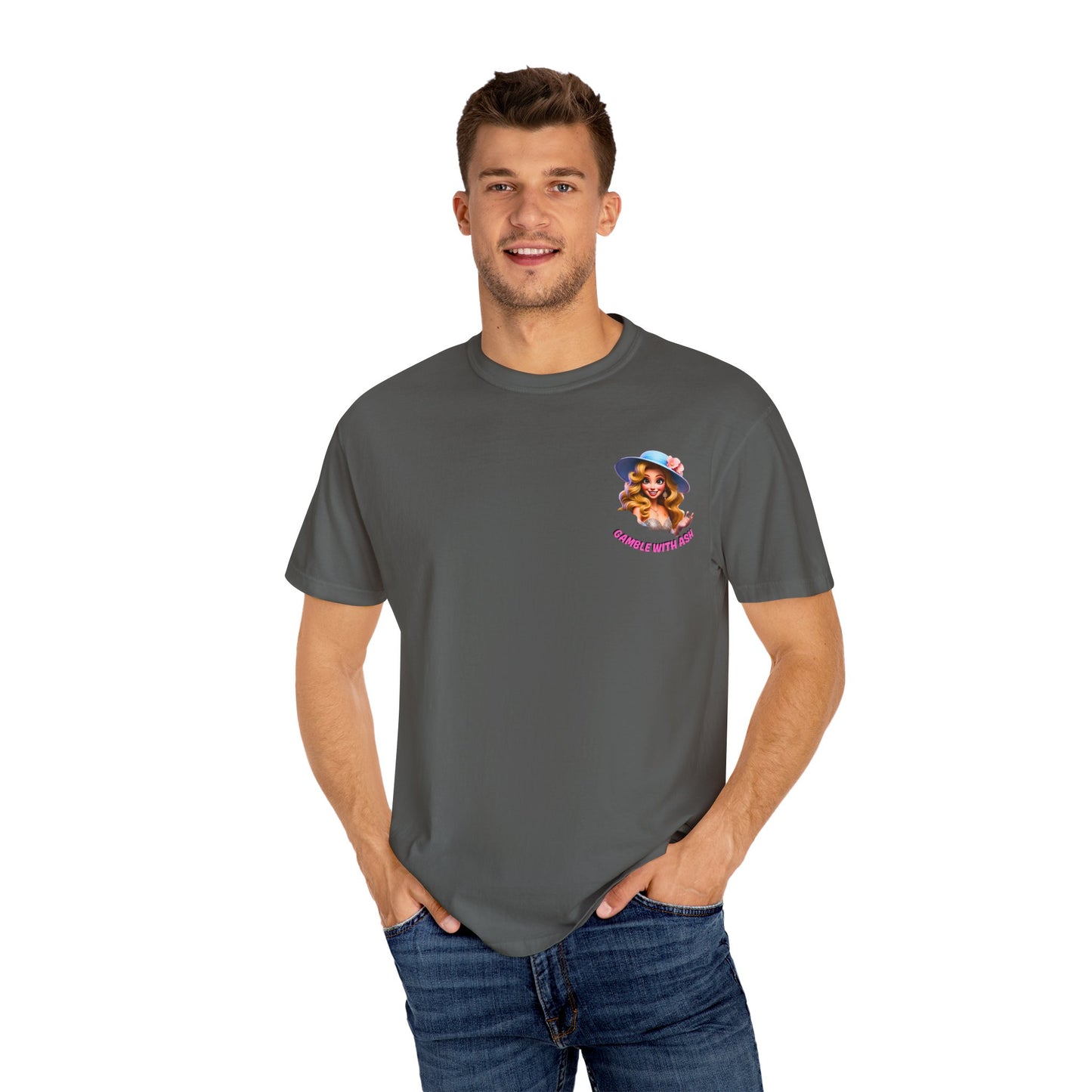 Gamble With Ash Unisex  T-Shirt - Love and Positivity Unicorn Yay! Design